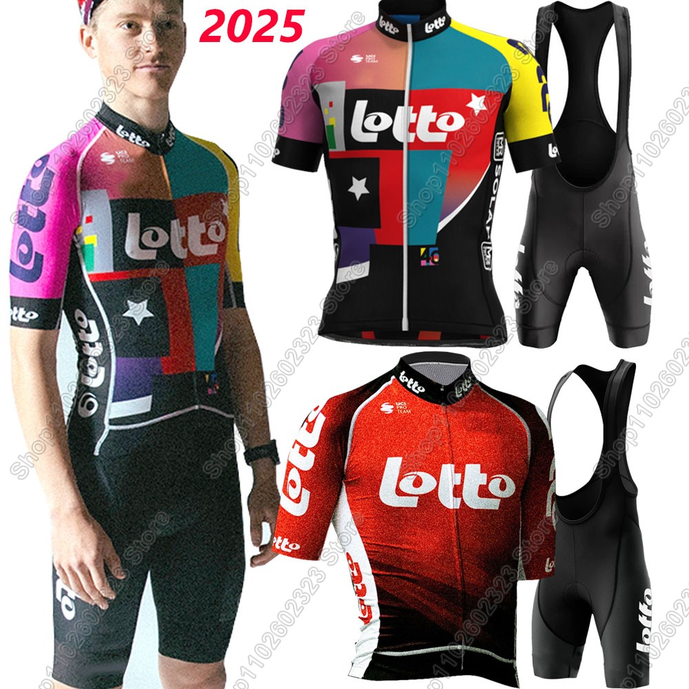 Mountain Biking Trousers - Комплект велосипедного трикотажа Lotto Team 2025,