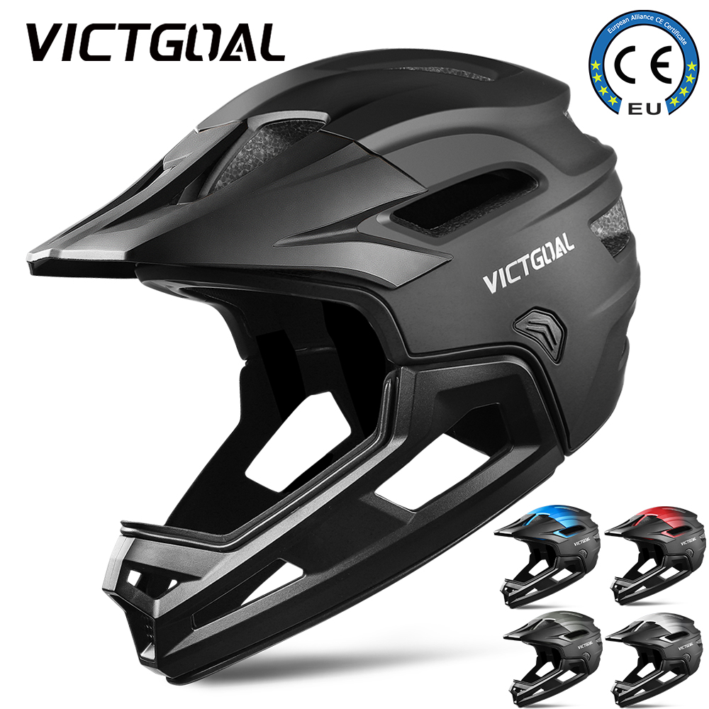 Mountain Biking Helmet Kids - VICTGOAL съемный MTB велосипедный анфас шлем