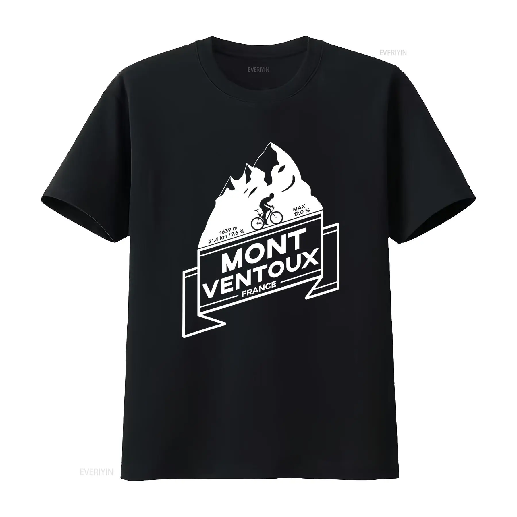 Mountain Biking France - Футболка Mont Ventoux Road Cycling Climb