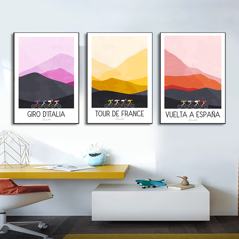 Постер с изображением французс – обзор и цена Mountain Biking France