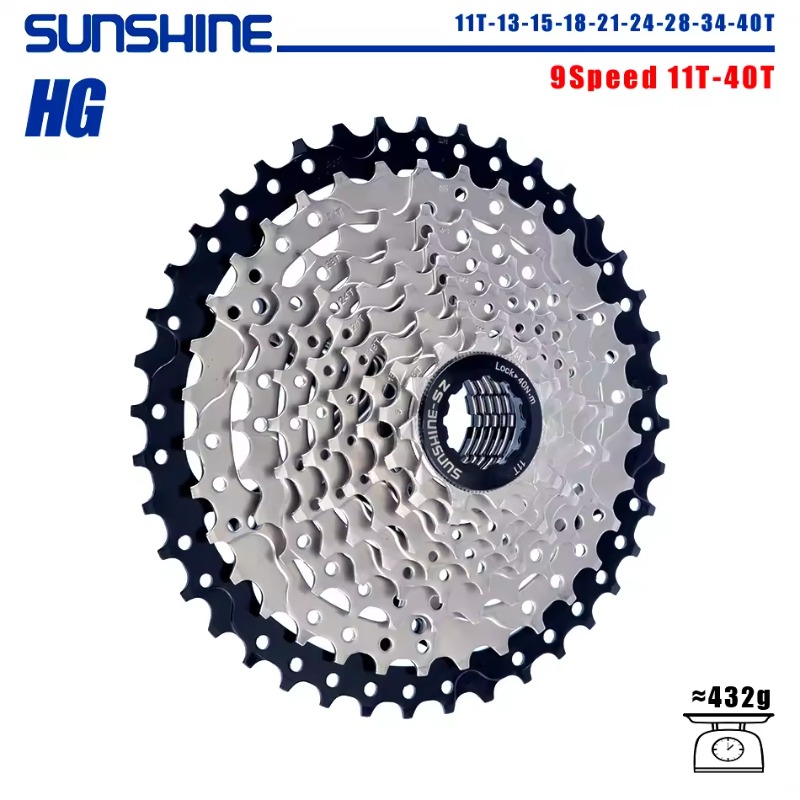 Кассета SUNSHINE 9-скоростная  – обзор и цена Cassette 11 Speed