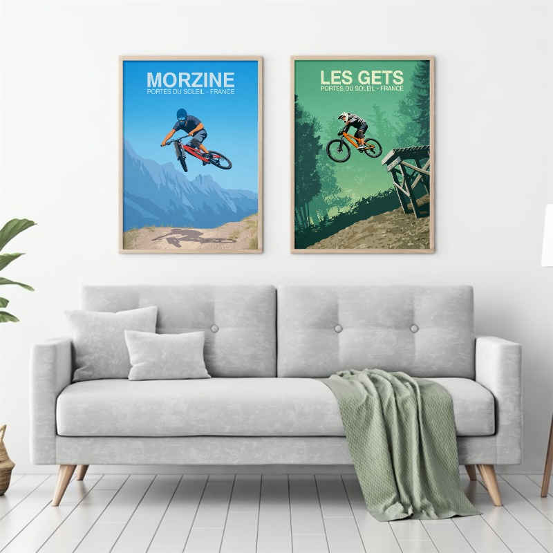 Плакат со степенью горного вел – обзор и цена Picture Of Mountain Biking
