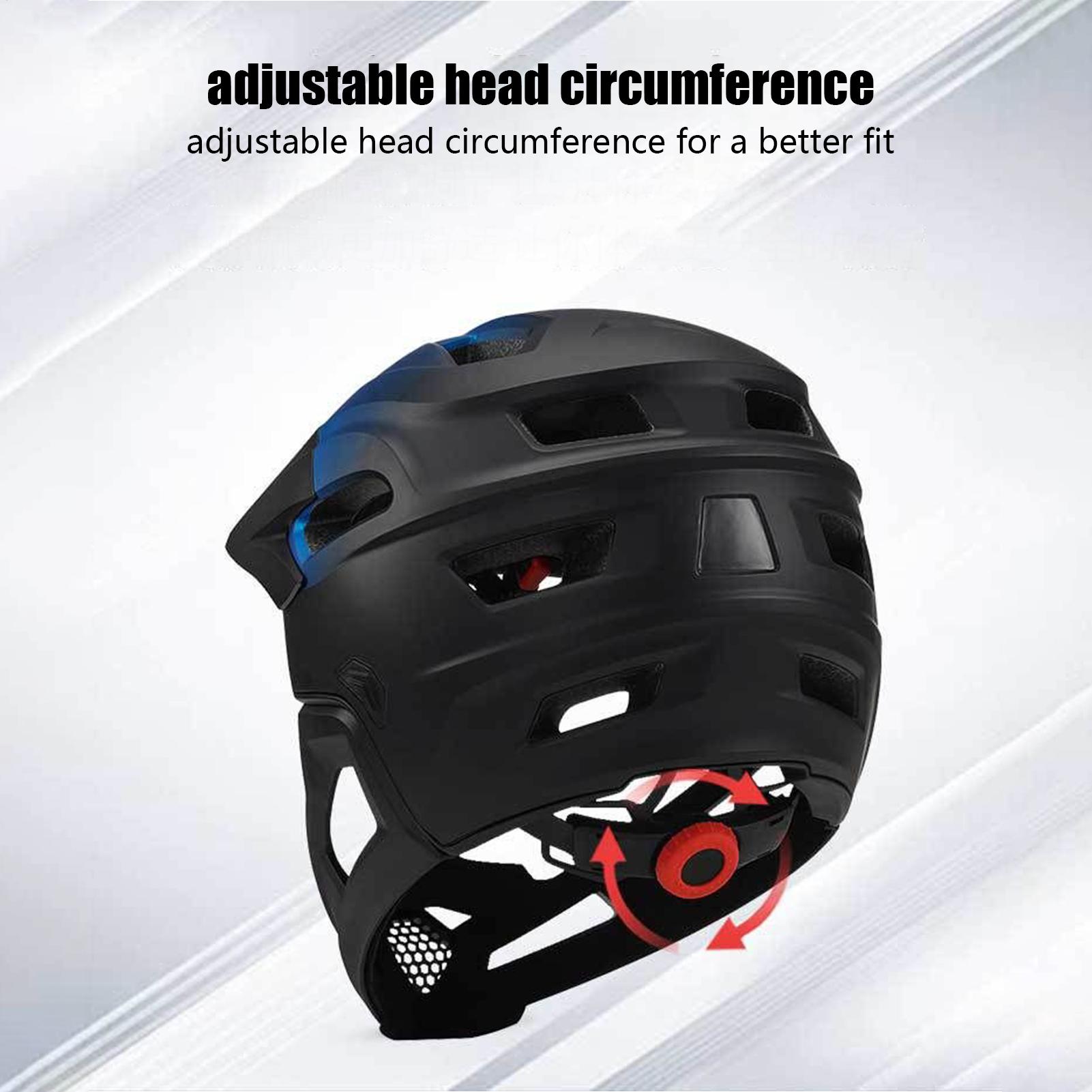 Съемный полнолицевой велосипед – обзор и цена Mountain Biking Helmet Kids