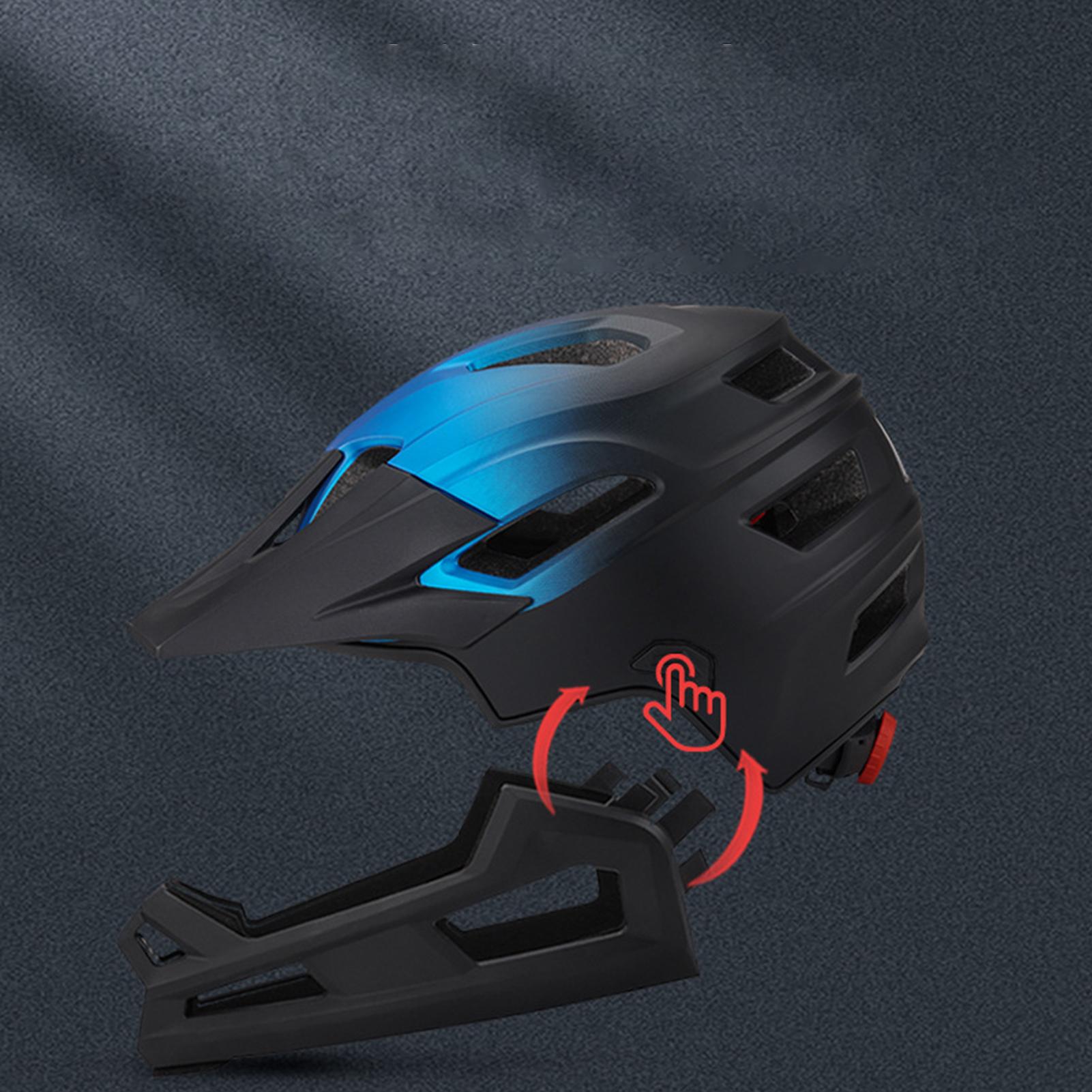 Съемный полнолицевой велосипед – обзор и цена Mountain Biking Helmet Kids